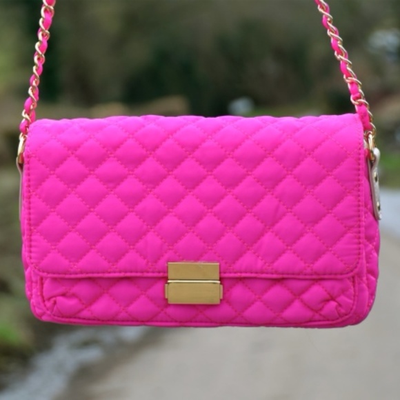 Neon pink purse Clearance